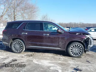 2023 Hyundai Palisade Calligraphy z VIN KM8R7DGE8PU534745, wystawiony jako IAAI lot #41387513 z przebiegiem 36 036 mil mil oraz . Historia ofert i sprzedaży dostępna na DreamBid. Obrazek 13.