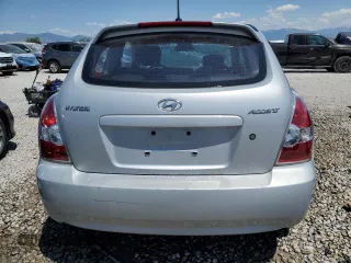 2009 Hyundai Accent Auto GS with VIN KMHCM36C99U136861, listed as a Copart auction lot 59766955 with 157,574 mi miles and Salvage title. Bid and sale history available at DreamBid. Image 6.