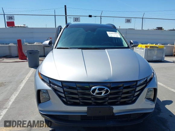 2024 Hyundai Tucson SEL Convenience with VIN KM8JCCD16RU157257, listed as a IAAI auction lot 41993181 with 12,781 mi miles and . Bid and sale history available at carsss.com. Image 12.