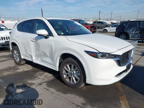 2024 Mazda CX-5 2.5 S Preferred Package with VIN JM3KFBCL8R0498140, listed as a IAAI auction lot 41858289 with 6,159 mi miles. Bid and sale history available at carsss.com. Image 1.