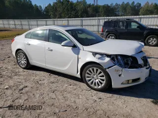 2011 Buick Regal CXL RL5 with VIN W04GT5GC2B1001046, listed as a Copart auction lot 76458194 with 245,810 mi miles and Salvage Title. Bid and sale history available at DreamBid. Image 4.