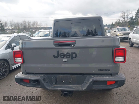 2021 Jeep Gladiator Willys with VIN 1C6HJTAG5ML616706, listed as a IAAI auction lot 41367142 with 50,951 mi miles and . Bid and sale history available at carsss.com. Image 16.