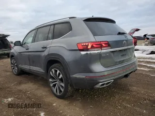 2021 Volkswagen Atlas SEL R-Line z VIN 1V2SR2CA5MC589807, wystawiony jako Copart lot #89106905 z przebiegiem 62 864 mil mil oraz Szkoda całkowita • Salvage title. Historia ofert i sprzedaży dostępna na DreamBid. Obrazek 2.