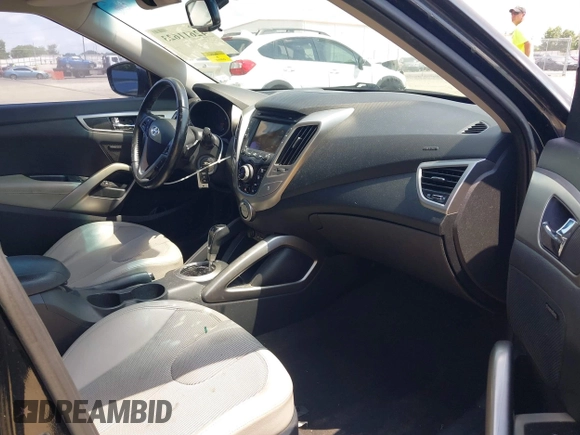 2012 Hyundai Veloster w/Black Int with VIN KMHTC6AD0CU056828, listed as a IAAI auction lot 42611623 with 136,242 mi miles and . Bid and sale history available at DreamBid. Image 5.