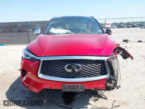 2021 Infiniti QX50 Autograph with VIN 3PCAJ5DB0MF111875, listed as a IAAI auction lot 42247848 with 27,418 mi miles and . Bid and sale history available at DreamBid. Image 13.