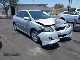 2010 Toyota Corolla with VIN 1NXBU4EE9AZ236385, listed as a IAAI auction lot 42591900 with 185,946 mi miles and . Bid and sale history available at DreamBid. Image 1.