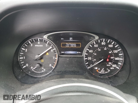 2019 Nissan Pathfinder S with VIN 5N1DR2MN6KC640753, listed as a Copart auction lot 43388025 with 79,881 mi miles and Salvage Title. Bid and sale history available at DreamBid. Image 9.