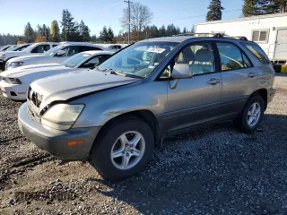 2001 Lexus RX 300 with VIN JTJGF10U710089943, listed as a Copart auction lot 78927544 with 228,152 mi miles and Salvage Title. Bid and sale history available at carsss.com. Image 1.