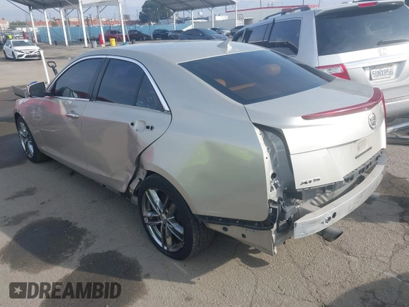 2013 Cadillac ATS with VIN 1G6AA5RX0D0156806, listed as a IAAI auction lot 41462134 with 138,323 mi miles and . Bid and sale history available at DreamBid. Image 3.
