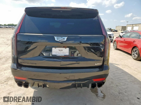 2024 Cadillac Escalade AWD V-Series z VIN 1GYS4HK95RR399949, wystawiony jako Copart lot #59360395 z przebiegiem 6 163 mil mil oraz Szkoda całkowita • Salvage title. Historia ofert i sprzedaży dostępna na DreamBid. Obrazek 6.