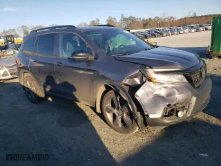 2019 Honda Passport Touring with VIN 5FNYF8H94KB018623, listed as a Copart auction lot 82492934 with 83,454 mi miles and Salvage Title. Bid and sale history available at carsss.com. Image 4.