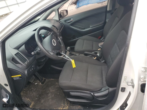 2016 Kia Forte LX with VIN KNAFK4A63G5443347, listed as a Copart auction lot 43273175 with 111,944 mi miles and Salvage Title. Bid and sale history available at carsss.com. Image 7.