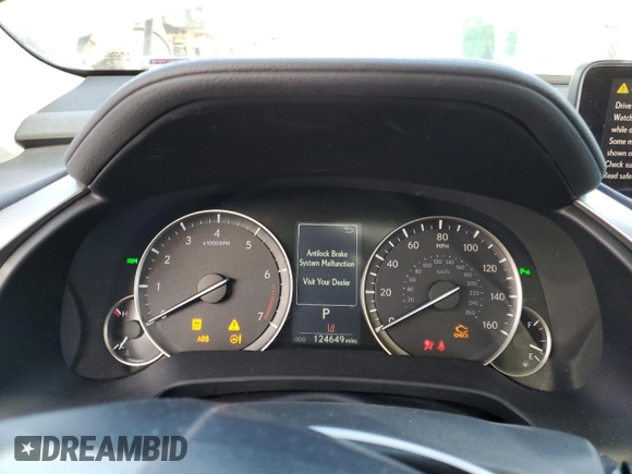 2019 Lexus RX with VIN 2T2BZMCA6KC208074, listed as a Copart auction lot 49067185 with 124,649 mi miles and Salvage Title. Bid and sale history available at carsss.com. Image 9.