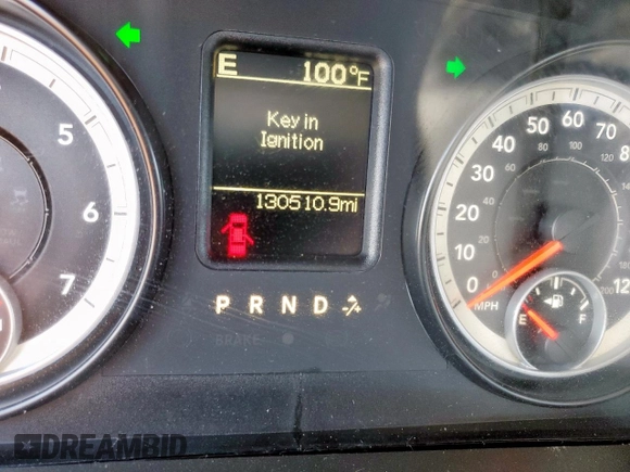 2014 Ram 2500 SLT with VIN 3C6TR5DT2EG205852, listed as a Copart auction lot 59514745 with 130,510 mi miles and Salvage title. Bid and sale history available at DreamBid. Image 9.