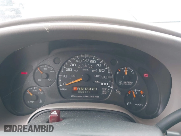2003 Chevrolet Astro with VIN 1GNEL19X13B132266, listed as a IAAI auction lot 41995439 with 60,127 mi miles. Bid and sale history available at carsss.com. Image 7.