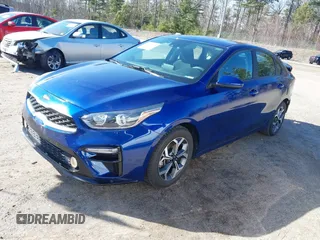 2021 Kia Forte FE with VIN 3KPF24AD7ME284348, listed as a IAAI auction lot 41836535 with 54,589 mi miles and . Bid and sale history available at carsss.com. Image 2.