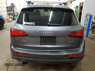 2015 Audi Q5 Premium Plus with VIN WA1LFAFP7FA111955, listed as a Copart auction lot 60423655 with 177,604 mi miles and Salvage title. Bid and sale history available at DreamBid. Image 6.