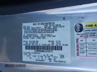 2014 Ford Mustang V6 with VIN 1ZVBP8EM6E5310711, listed as a Copart auction lot 46659955 with 120,145 mi miles and Salvage title. Bid and sale history available at DreamBid. Image 12.