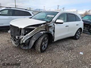 2016 Acura MDX with VIN 5FRYD4H21GB057645, listed as a Copart auction lot 51118545 with 73,371 mi miles and Salvage Title. Bid and sale history available at carsss.com. Image 1.
