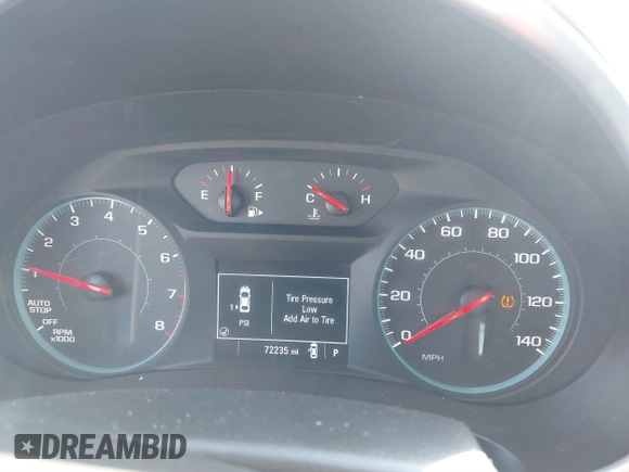 2020 Chevrolet Malibu RS with VIN 1G1ZG5ST9LF060540, listed as a IAAI auction lot 41876103 with 72,235 mi miles and . Bid and sale history available at DreamBid. Image 7.