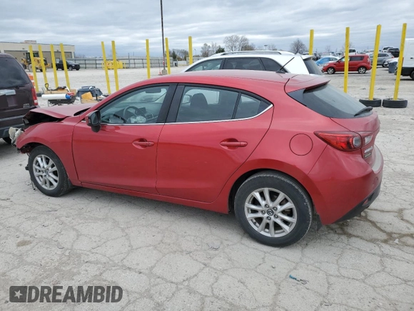 2014 Mazda 3 i Touring with VIN JM1BM1L70E1111533, listed as a Copart auction lot 53159935 with 143,035 mi miles and Salvage Title. Bid and sale history available at DreamBid. Image 2.