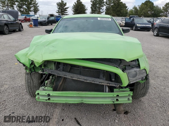 2014 Ford Mustang V6 with VIN 1ZVBP8AM5E5267551, listed as a Copart auction lot 56055935 with 153,842 mi miles and Salvage title. Bid and sale history available at DreamBid. Image 5.