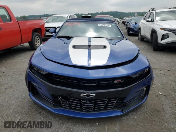 2019 Chevrolet Camaro 2SS z VIN 1G1FH3D70K0108433, wystawiony jako Copart lot #54542274 z przebiegiem 37 726 mil mil oraz Szkoda całkowita • Salvage title. Historia ofert i sprzedaży dostępna na DreamBid. Obrazek 5.