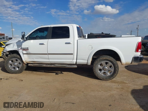 2015 Ram 2500 Laramie with VIN 3C6UR5FL3FG582483, listed as a IAAI auction lot 41307712 with 1 mi miles. Bid and sale history available at carsss.com. Image 13.