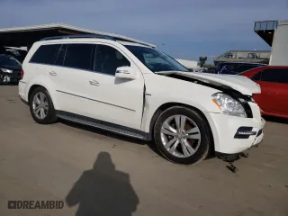 2012 Mercedes-Benz GL-Class GL 350 BlueTEC with VIN 4JGBF2FEXCA780010, listed as a Copart auction lot 87217444 with 0 mi miles and Salvage Title. Bid and sale history available at carsss.com. Image 4.