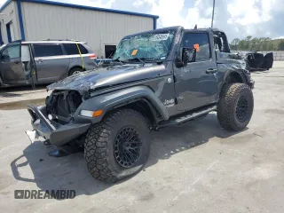 2019 Jeep Wrangler Sport S with VIN 1C4GJXAG4KW569059, listed as a Copart auction lot 60546945 with 57,131 mi miles and Non repairable. Bid and sale history available at DreamBid. Image 1.