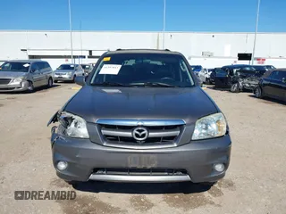 2005 Mazda Tribute S with VIN 4F2CZ06175KM49643, listed as a IAAI auction lot 41397843 with 185,088 mi miles and . Bid and sale history available at carsss.com. Image 12.