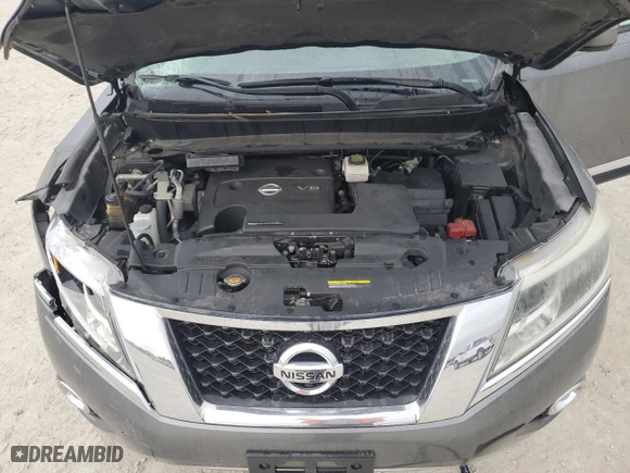 2016 Nissan Pathfinder SL with VIN 5N1AR2MN4GC624996, listed as a Copart auction lot 48288295 with 39,925 mi miles and Salvage Title. Bid and sale history available at carsss.com. Image 13.
