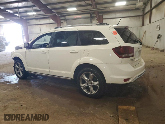 2017 Dodge Journey Crossroad Plus with VIN 3C4PDCGB5HT683968, listed as a Copart auction lot 49980585 with 0 mi miles and Clean Title. Bid and sale history available at carsss.com. Image 2.