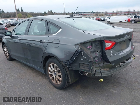 2016 Ford Fusion S with VIN 1FA6P0G77G5123225, listed as a IAAI auction lot 41805809 with 32,763 mi miles and . Bid and sale history available at DreamBid. Image 3.