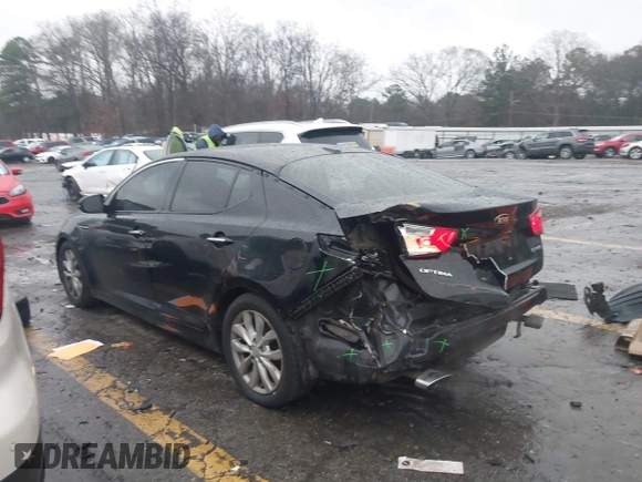2015 Kia Optima EX with VIN 5XXGN4A73FG413993, listed as a IAAI auction lot 41536587 with 195,670 mi miles. Bid and sale history available at carsss.com. Image 3.