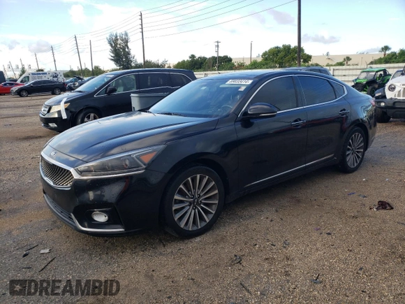 2017 Kia Cadenza Premium with VIN KNALC4J1XH5039385, listed as a Copart auction lot 69033414 with 135,541 mi miles and Clean Title. Bid and sale history available at carsss.com. Image 1.