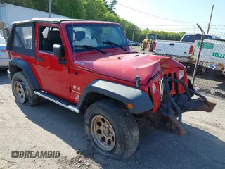 2007 Jeep Wrangler X z VIN 1J4FA24177L229123, wystawiony jako IAAI lot #42199959 z przebiegiem 78 506 mil mil oraz . Historia ofert i sprzedaży dostępna na DreamBid. Obrazek 1.