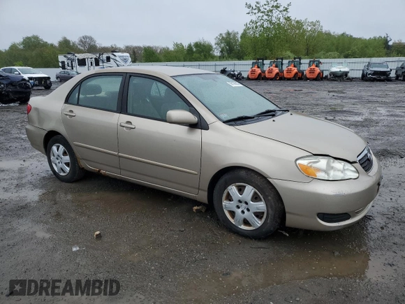 2008 Toyota Corolla CE with VIN 1NXBR32E98Z960779, listed as a Copart auction lot 56126505 with 205,846 mi miles and Clean Title. Bid and sale history available at DreamBid. Image 4.