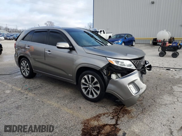 2014 Kia Sorento SX Limited с VIN 5XYKWDA74EG536509, выставлен на аукционе Copart как лот 86627414 с пробегом 107 093 миль миль и Списание • Salvage title. История ставок и продаж доступна на DreamBid. Изображение 4.