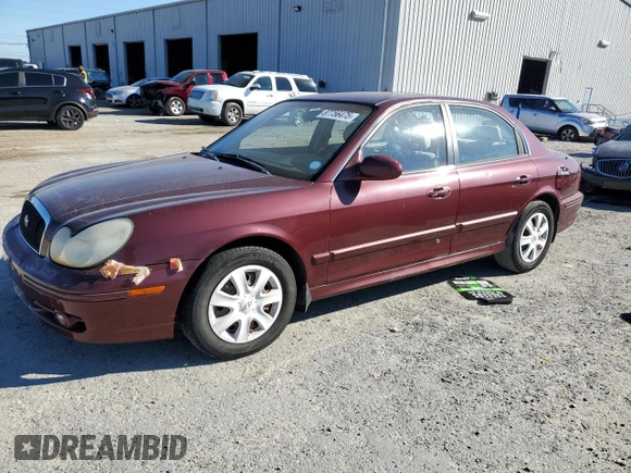 2004 Hyundai Sonata with VIN KMHWF25HX4A985955, listed as a Copart auction lot 87756475 with 89,030 mi miles and Clean Title. Bid and sale history available at carsss.com. Image 1.