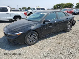 2024 Hyundai Elantra SEL with VIN KMHLM4DG0RU704524, listed as a Copart auction lot 64299785 with 14,078 mi miles and Salvage title. Bid and sale history available at DreamBid. Image 1.