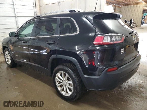 2019 Jeep Cherokee Latitude with VIN 1C4PJLCB9KD396600, listed as a Copart auction lot 59727555 with 125,893 mi miles and Salvage title. Bid and sale history available at DreamBid. Image 2.