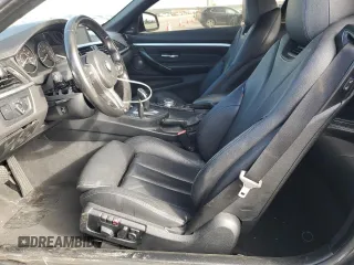 2015 BMW 4 Series 435i xDrive with VIN WBA3T7C53F5A37043, listed as a Copart auction lot 87697145 with 98,031 mi miles and Salvage title. Bid and sale history available at DreamBid. Image 7.
