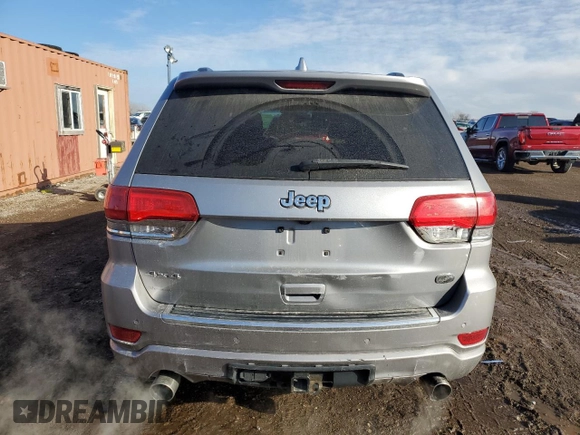 2015 Jeep Grand Cherokee Overland with VIN 1C4RJFCT8FC619014, listed as a Copart auction lot 44304375 with 123,767 mi miles and Salvage Title. Bid and sale history available at carsss.com. Image 6.