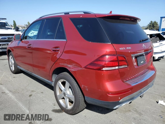 2018 Mercedes-Benz GLE 350 z VIN 4JGDA5HB7JB156619, wystawiony jako Copart lot #57662825 z przebiegiem 50 394 mil mil oraz Szkoda całkowita • Salvage title. Historia ofert i sprzedaży dostępna na DreamBid. Obrazek 2.