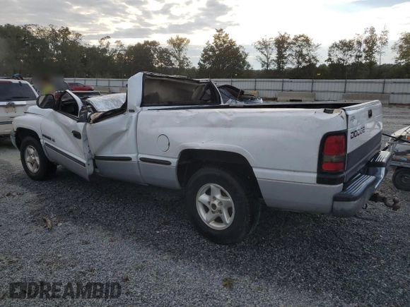 1999 Dodge 1500 with VIN 3B7HC12Y5XG197336, listed as a Copart auction lot 74195964 with 148,635 mi miles and Non Repairable. Bid and sale history available at DreamBid. Image 2.