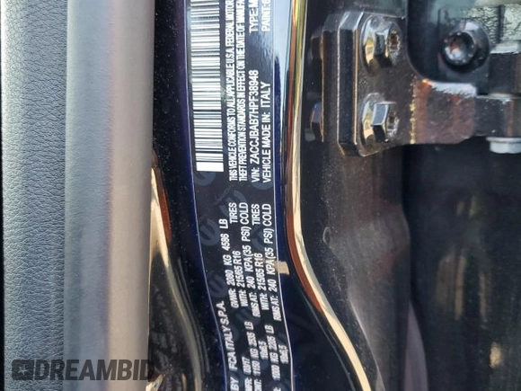 2017 Jeep Renegade Sport with VIN ZACCJBAB7HPF38948, listed as a Copart auction lot 71462884 with 151,408 mi miles and Salvage Title. Bid and sale history available at carsss.com. Image 16.