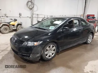 2010 Honda Civic Cpe LX with VIN 2HGFG1B69AH531712, listed as a IAAI auction lot 41235917 with 84,521 mi miles. Bid and sale history available at carsss.com. Image 2.