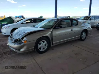 2003 Chevrolet Monte Carlo SS with VIN 2G1WX12K739354949, listed as a Copart auction lot 59397165 with 86,225 mi miles and Salvage title. Bid and sale history available at DreamBid. Image 1.