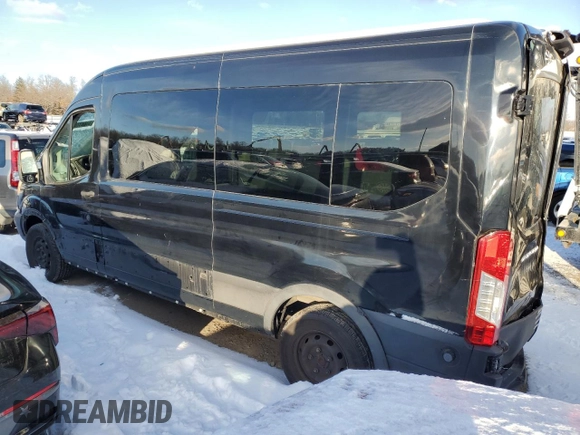 2019 Ford Transit Passenger XL with VIN 1FBAX2CMXKKA47557, listed as a Copart auction lot 88683765 with 56,983 mi miles and Salvage title. Bid and sale history available at DreamBid. Image 2.